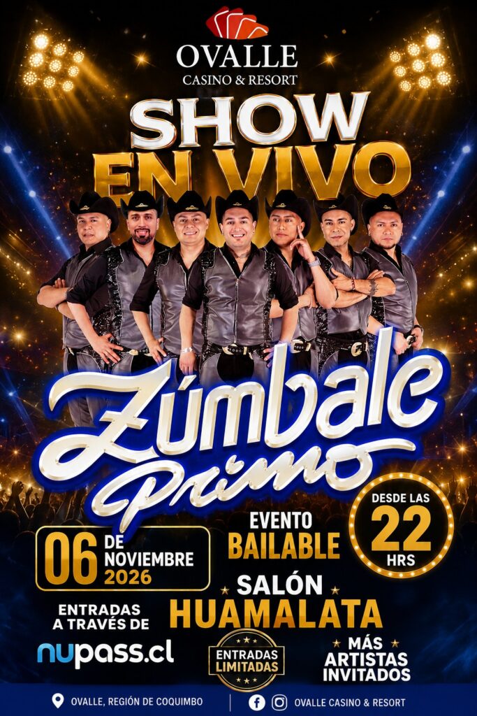 ZÚMBALE PRIMO EN VIVO EN OVALLE